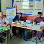 Health Screening Camp at GBPS Main Sindhi